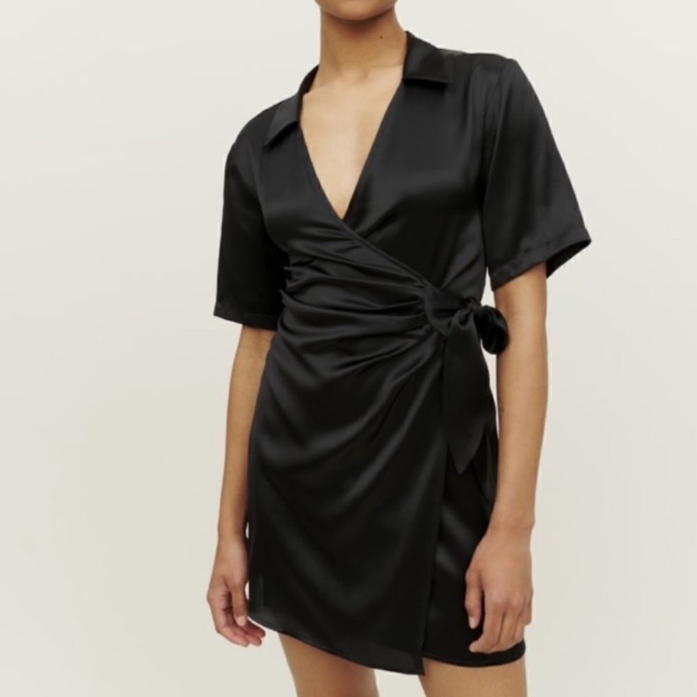 Reformation Luxe Silk Dress